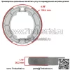 для Kawasaki KZ305 KZ 305 CSR LTD 1981-82 1987-88 Передние тормозные колодки и задние колодки - Image 2