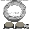 для Kawasaki KZ305 KZ 305 CSR LTD 1981-82 1987-88 Передние тормозные колодки и задние колодки - Image 4