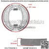 Передние тормозные колодки и задние тормозные колодки для Honda Nas250 Nighthawk 250 1992 - Image 2