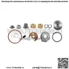 Комплект для ремонта и восстановления турбокомпрессора для VOLVO SAAB TD04L TD04HL-15T 16T 18T 19T - Image 2