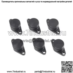 Ремонтный комплект вихревой заслонки дизельного двигателя BMW 22 мм, 6 шт., без кожаного кольца #черный