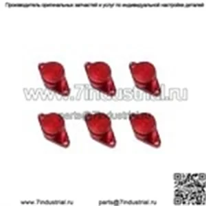 Ремонтный комплект вихревой заслонки дизельного двигателя BMW 22 мм, 6 шт., без кожаного кольца #красный