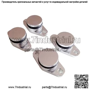 Ремонтный комплект заслонки вихревого вихря дизельного двигателя BMW 22 мм 4 шт. без кожаного кольца #серебро