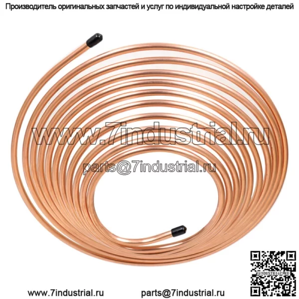 5/16" 25 футов катушка тормозная топливная и трансмиссионная трубка с медным покрытием - Image 2