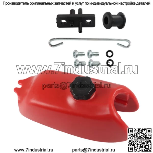 Для Honda ATC70 ATC 70 1972-1983 1984 1985 Пластиковый топливный бак и крышка бензобака красного цвета - Image 2