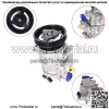 Компрессор кондиционера для 2005-2014 VW JETTA 2.5L 2010-2014 Golf 2008 Passat R32 - Image 2