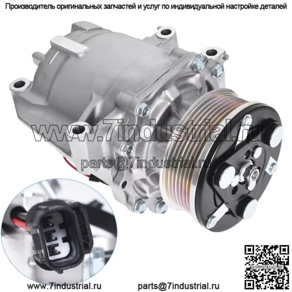 Компрессор кондиционера с муфтой для Honda Civic 1.8L 2006 2007 2008 2009 2010 2011 - Image 3