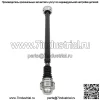 Передний приводной вал 52099498AB для Jeep Grand Cherokee AWD 4.7L 99-02 52099498AD - Image 3