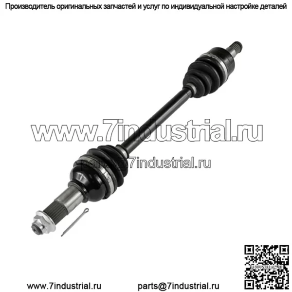 Передние левые и правые полуоси ШРУС для Yamaha Grizzly 700 YFM700 4WD 2014-2020