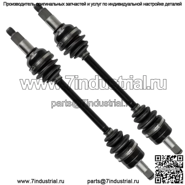 Передние левые и правые полуоси ШРУС для Yamaha Grizzly 700 YFM700 4WD 2014-2020 - Image 4