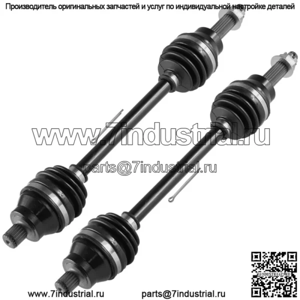 Задние правые и левые полуоси ШРУС для Polaris Hawkeye 300 2X4 4X4 2006-2011 (для: Polaris) - Image 4