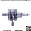 HONDA CRANKSHAFT 2007-2023 CRF150 R/RB ОРИГИНАЛЬНЫЙ OEM НОВЫЙ 13000-KSE-671 - Image 2