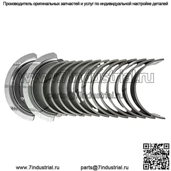 Главный подшипник подходит для двигателя John Deere 6068, деталь RE65165