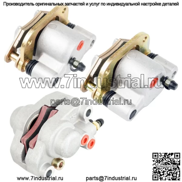 Передний и задний тормозной суппорт с колодкой для Polaris Trail Boss 325 2000 (для: Polaris) - Image 2