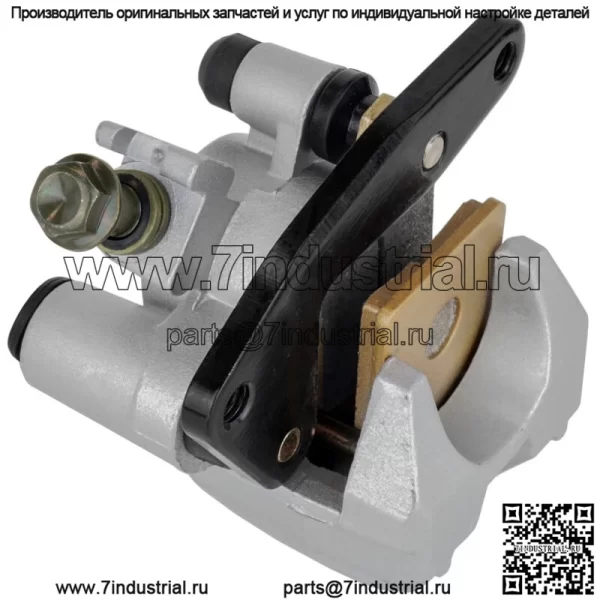 Передний правый тормозной суппорт с колодками для Kawasaki KFX400 2003-2006