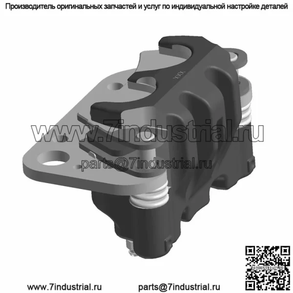 Сборка тормозного суппорта Polaris, оригинальная деталь OEM 1912124, кол-во 1