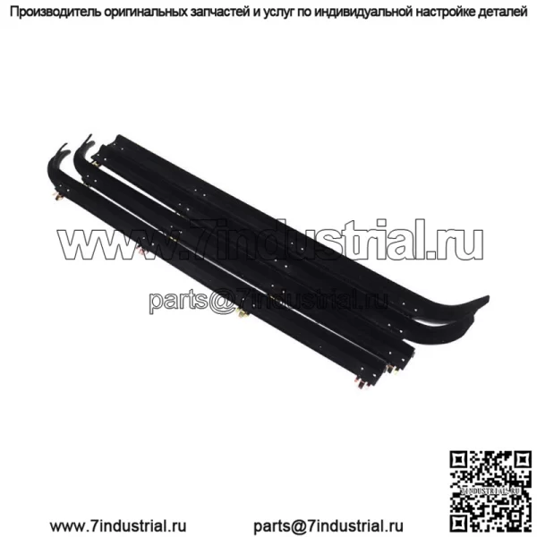 Комплект из 6 уплотнителей для оконных каналов и щеток для пикапа Ford 1987-1997 гг. - Image 5