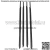 Для Toyota Sequoia 2008 2009-2019 2020 4 шт. Комплект молдинга ремня двери Уплотнитель - Image 2