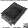 Черная рамка для консоли Shifter 1RN52AAAAC подходит для Dodge Charger 2011-2017 - Image 2