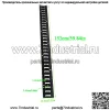 Восемь 5-футовых крепежных рельс E-Track, стальные крепежные рельсы E-Track с порошковым покрытием - Image 3