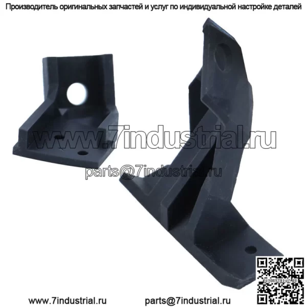 Черный правый пассажирский дверной кронштейн панели Combo Pack для GMC Saab Isuzu 2002-2009 - Image 3