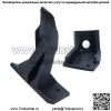 Черный правый пассажирский дверной кронштейн панели Combo Pack для GMC Saab Isuzu 2002-2009 - Image 4