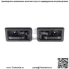 Пара левых и правых внутренних дверных ручек для Jeep Wrangler YJ TJ 1987-2004 гг.