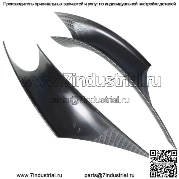 Для BMW 3 4 F30 F35 2шт карбоновое волокно внутренняя отделка корпуса дверной ручки - Image 2