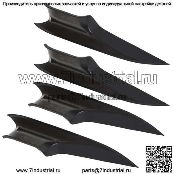 Комплект накладок на внутреннюю ручку двери, подходит для BMW 730 740 750 760 F02 - Image 2