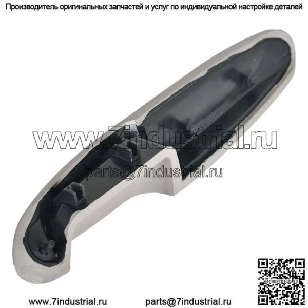 Правая передняя пассажирская внутренняя ручка подлокотника двери серая для 95-02 Chevy GMC C3500 - Image 2