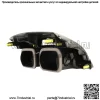 Для Toyota Corolla 2009-2012 2013 Центральная панель приборов кондиционера Панель воздуховодов 55670-02340 - Image 2