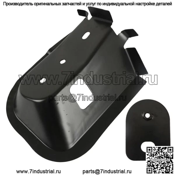Правый штампованный передний кронштейн кабины с гайкой для 94-02 Dodge Ram 1500 2500 3500