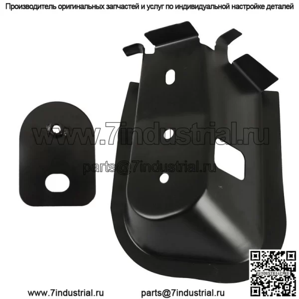 Правый штампованный передний кронштейн кабины с гайкой для 94-02 Dodge Ram 1500 2500 3500 - Image 2