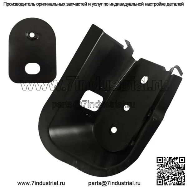 Правый штампованный передний кронштейн кабины с гайкой для 94-02 Dodge Ram 1500 2500 3500 - Image 3