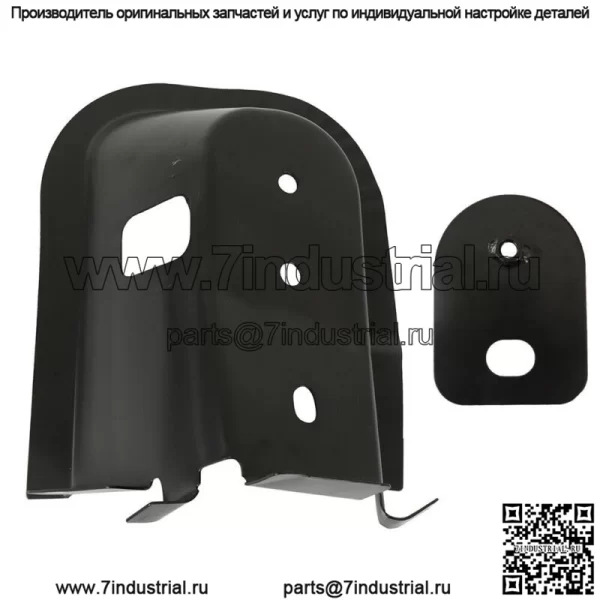 Правый штампованный передний кронштейн кабины с гайкой для 94-02 Dodge Ram 1500 2500 3500 - Image 4