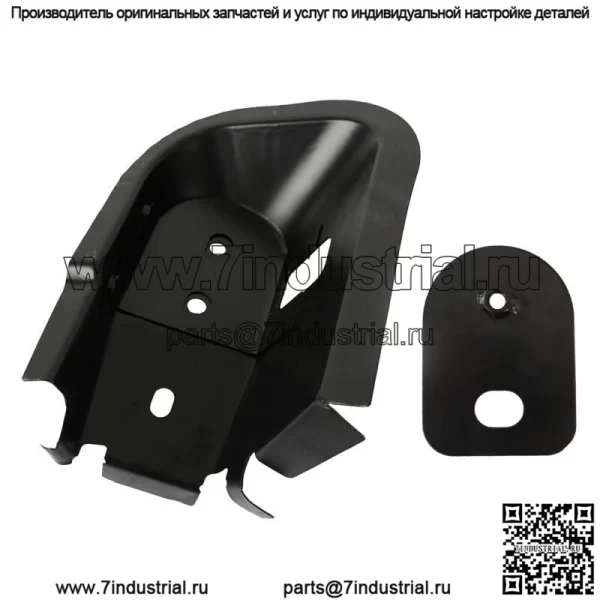 Правый штампованный передний кронштейн кабины с гайкой для 94-02 Dodge Ram 1500 2500 3500 - Image 5
