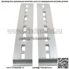 60'' x 12'' 1 пара алюминиевых рамп 6500 фунтов для легковых автомобилей, прицепов, грузовиков, рампы с крюком