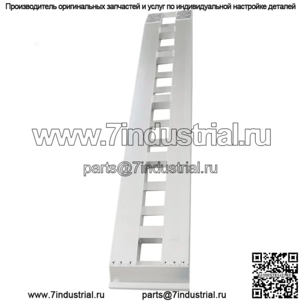 84"x14" алюминиевые рампы 6000 фунтов автомобильный прицеп грузовик крюк конец 1 пара рамп - Image 2