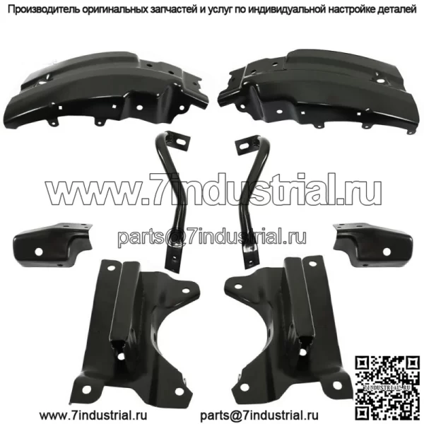 Кронштейн переднего бампера для 07-13 Chevy Silverado 1500 GM1066180 GM1067180