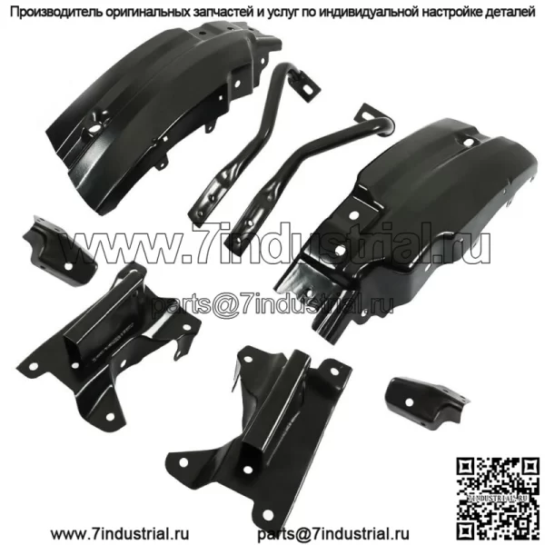 Кронштейн переднего бампера для 07-13 Chevy Silverado 1500 GM1066180 GM1067180 - Image 3
