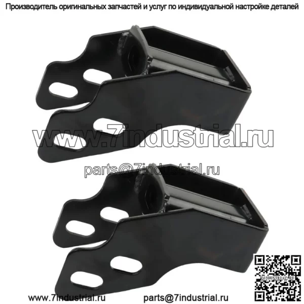 Комплект кронштейнов бампера для Chevrolet Silverado 2500 HD 2011-2014, передний стальной, 2 шт.