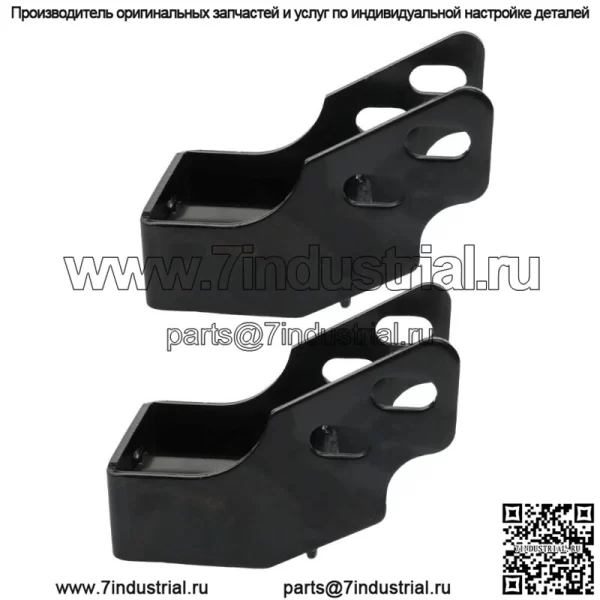 Комплект кронштейнов бампера для Chevrolet Silverado 2500 HD 2011-2014, передний стальной, 2 шт. - Image 2