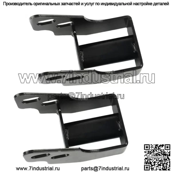 Комплект кронштейнов бампера для Chevrolet Silverado 2500 HD 2011-2014, передний стальной, 2 шт. - Image 3