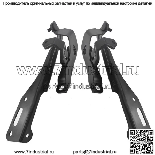 Комплект из 2 петель капота для водителя и пассажира для Honda Civic 16-19 60120TBAA00ZZ - Image 2