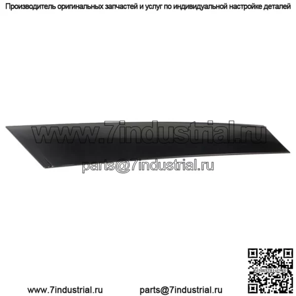 Отделка стойки лобового стекла для Mini Cooper 2007-2015 51137272583 ABS черная передняя левая