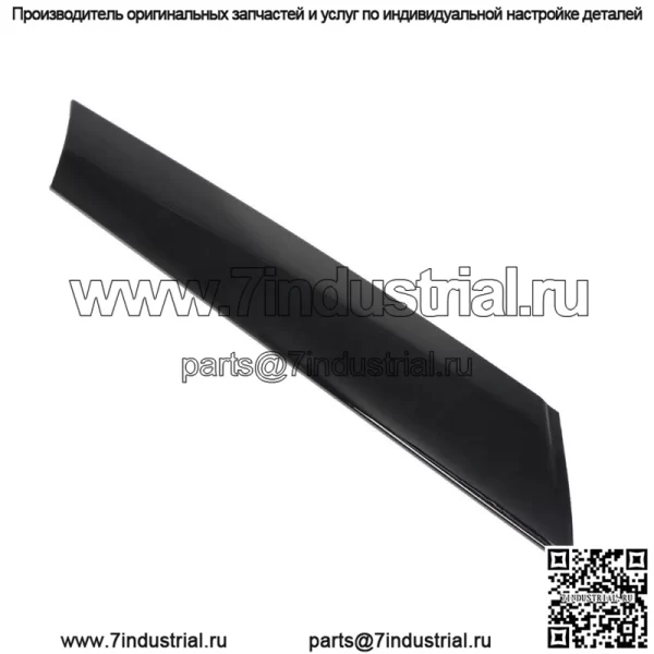 Отделка стойки лобового стекла для Mini Cooper 2007-2015 51137272583 ABS черная передняя левая - Image 2