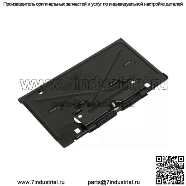 Кронштейн номерного знака задний для Chevelle Impala Caprice 1968-1972 черный - Image 2