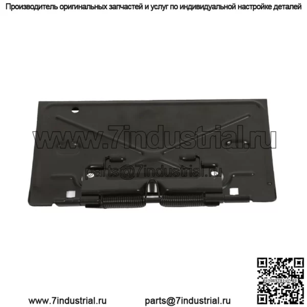 Кронштейн номерного знака задний для Chevelle Impala Caprice 1968-1972 черный - Image 3