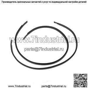 Комплект молдингов для крыши, подходит для Honda Civic 2012-15, 2 шт., 74316-TR0-A12, черный