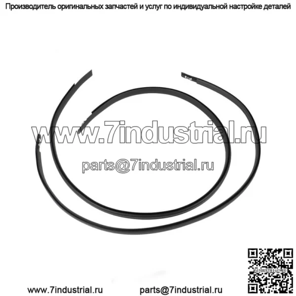 Комплект молдингов для крыши, подходит для Honda Civic 2012-15, 2 шт., 74316-TR0-A12, черный